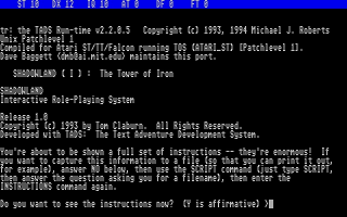 Shadowland I - The Tower of Iron — screenshot 1